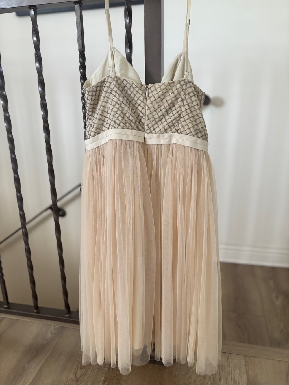 BHLDN Anthropologie bridal tulle dress